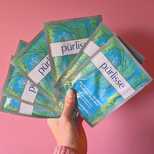 Purlisse Sheet Face Mask Blue Lotus Seaweed